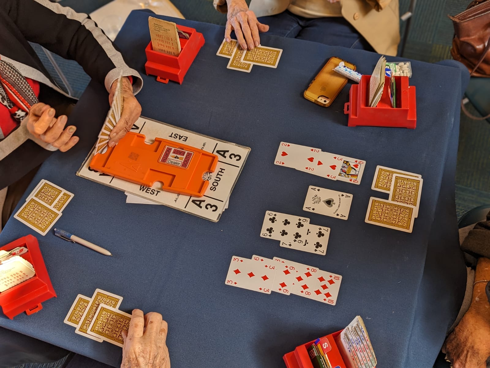 Bridge Card Game Table